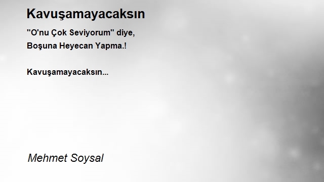 Mehmet Soysal