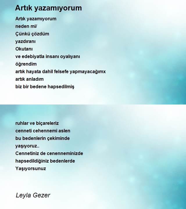 Leyla Gezer