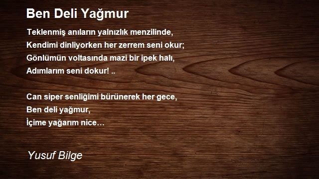 Yusuf Bilge