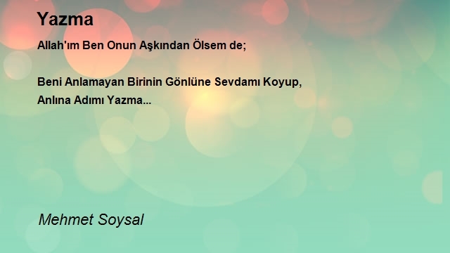 Mehmet Soysal