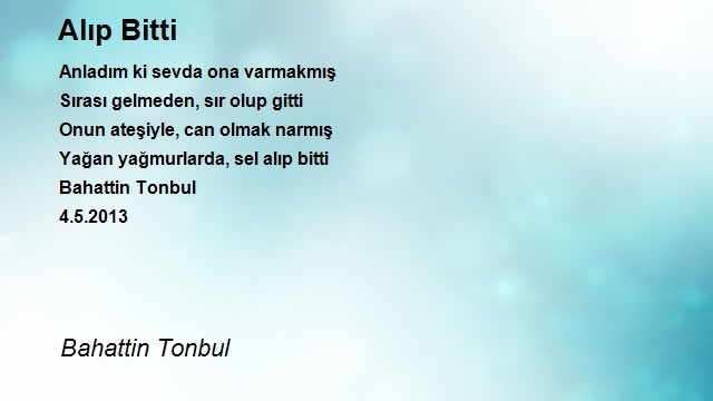 Bahattin Tonbul