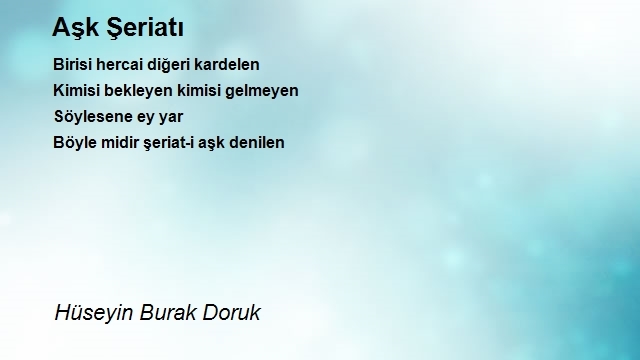 Hüseyin Burak Doruk