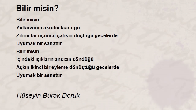 Hüseyin Burak Doruk