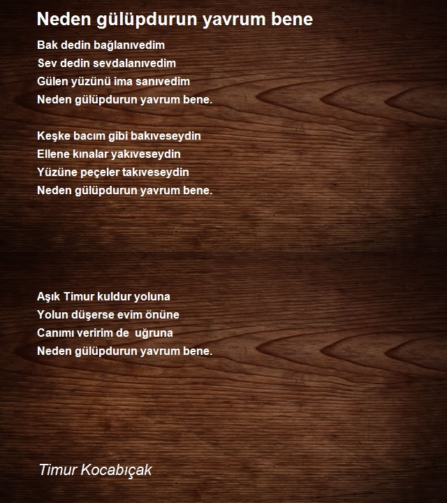 Timur Kocabıçak