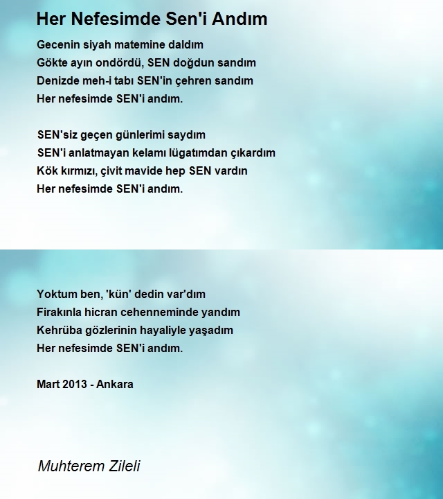 Muhterem Zileli