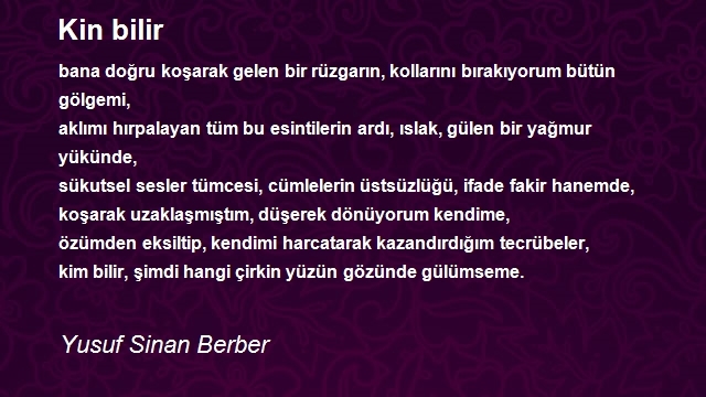 Yusuf Sinan Berber