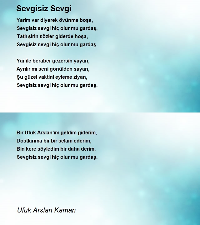 Ufuk Arslan Kaman