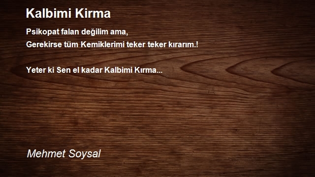 Mehmet Soysal