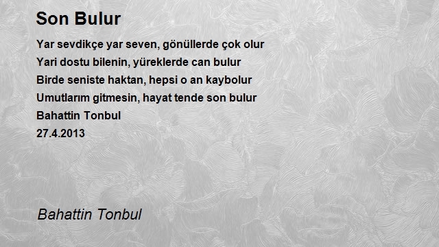 Bahattin Tonbul