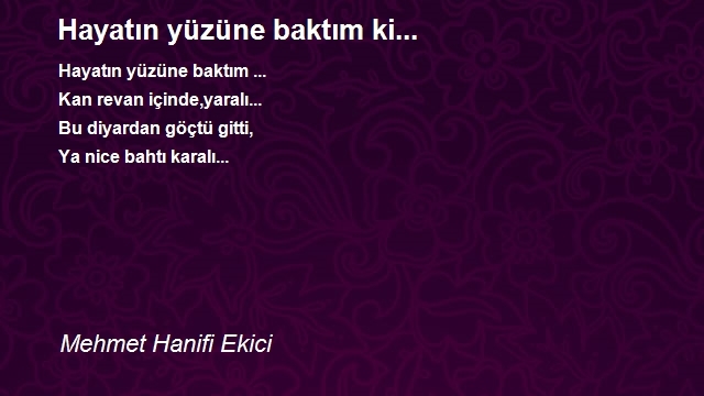 Mehmet Hanifi Ekici