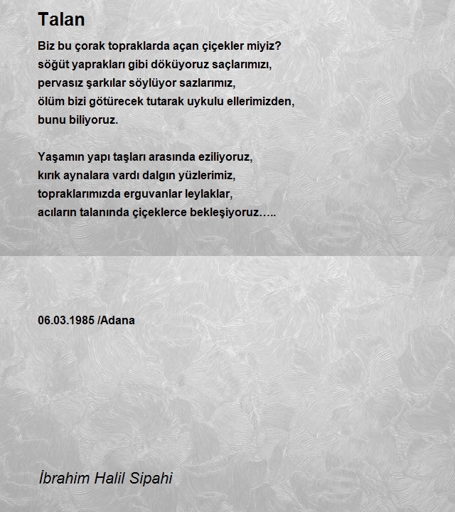 İbrahim Halil Sipahi