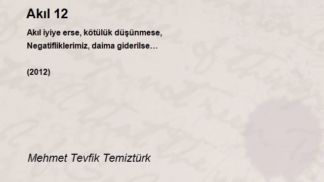 Mehmet Tevfik Temiztürk