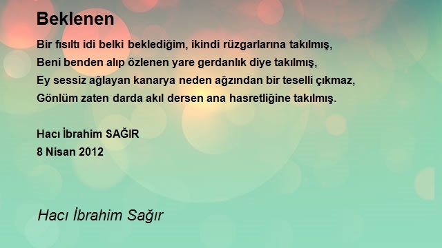 Hacı İbrahim Sağır