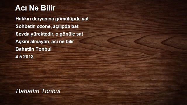 Bahattin Tonbul