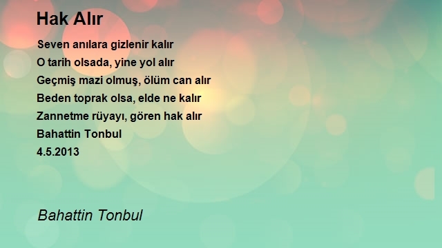 Bahattin Tonbul