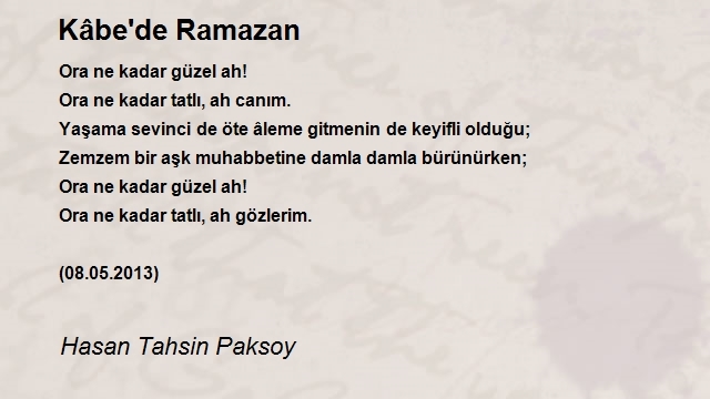 Hasan Tahsin Paksoy