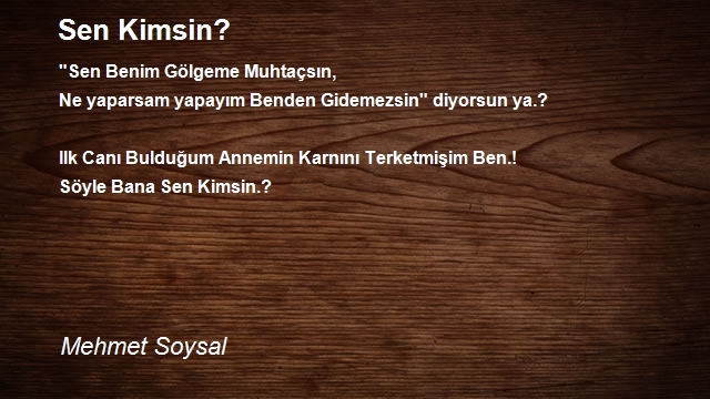 Mehmet Soysal