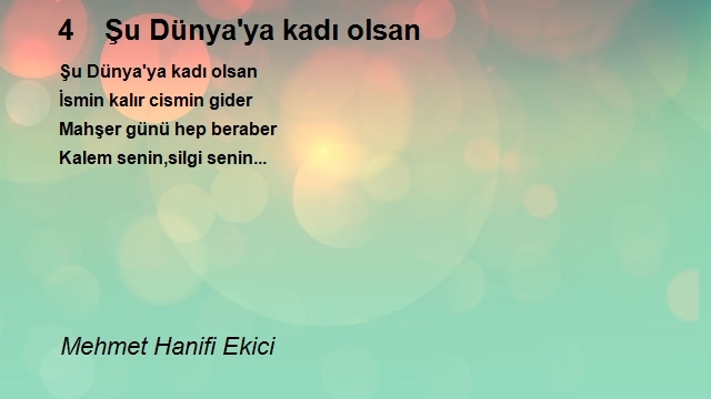 Mehmet Hanifi Ekici