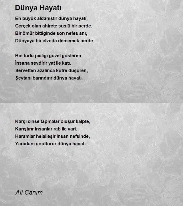 Ali Canım