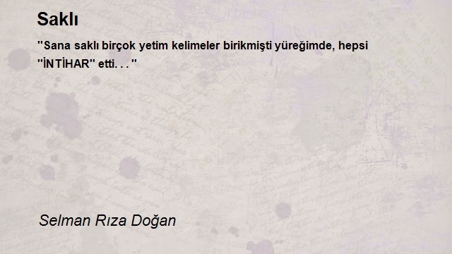 Selman Rıza Doğan