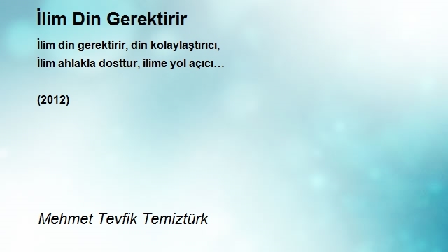 Mehmet Tevfik Temiztürk