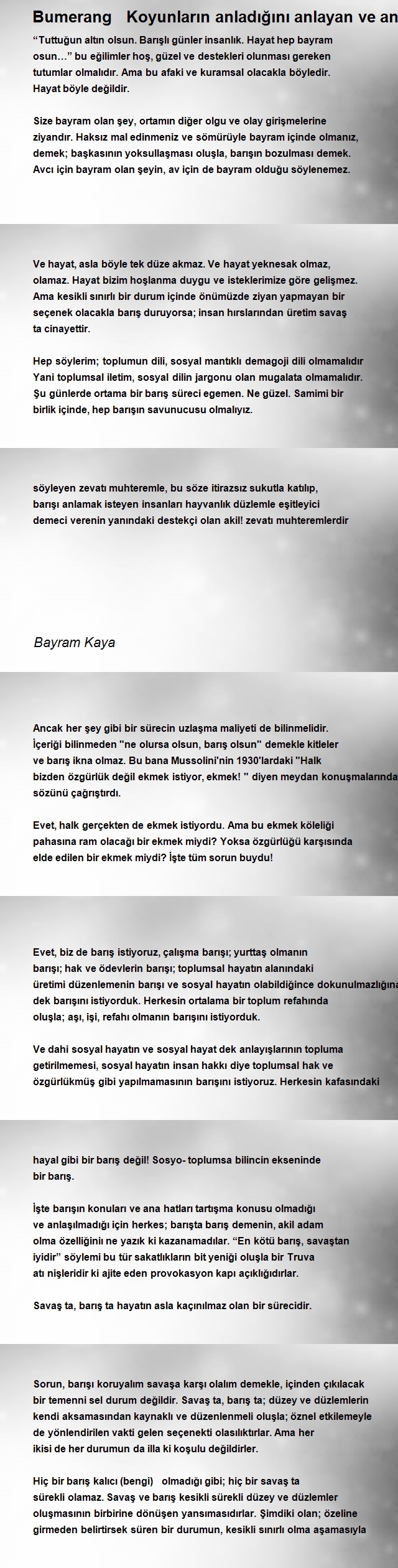 Bayram Kaya