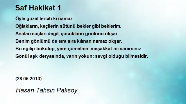 Hasan Tahsin Paksoy