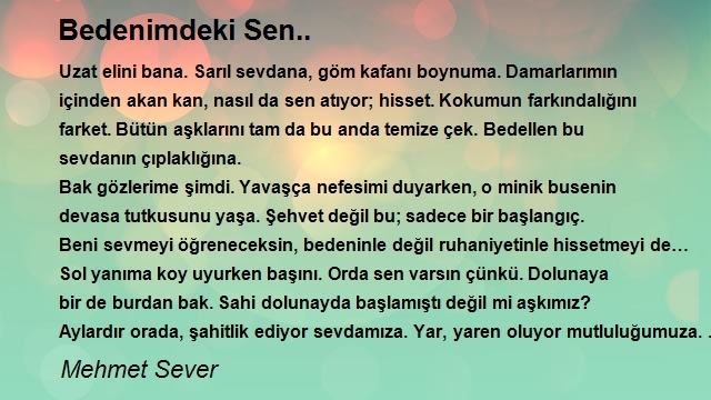 Mehmet Sever