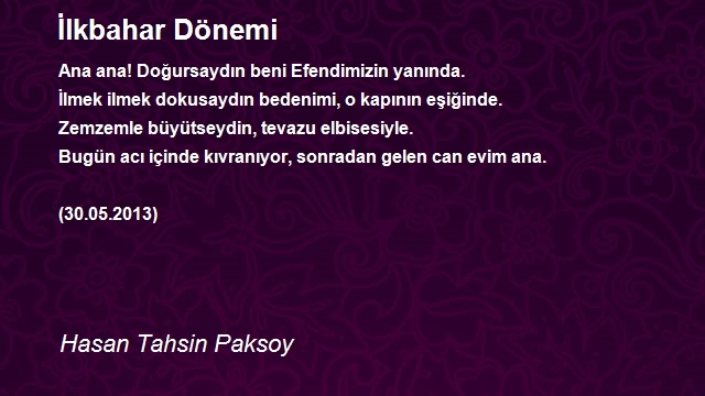 Hasan Tahsin Paksoy