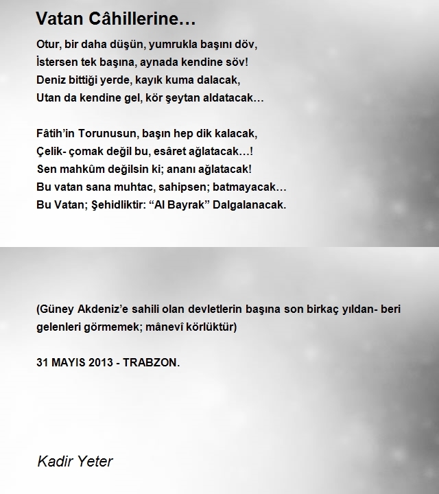 Kadir Yeter