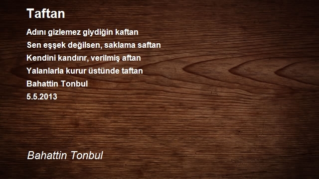 Bahattin Tonbul