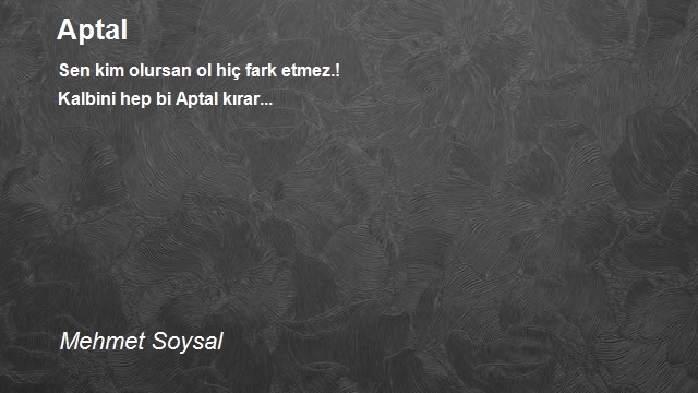 Mehmet Soysal