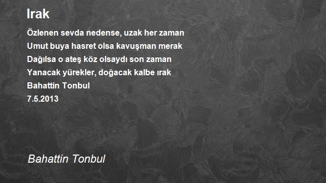 Bahattin Tonbul