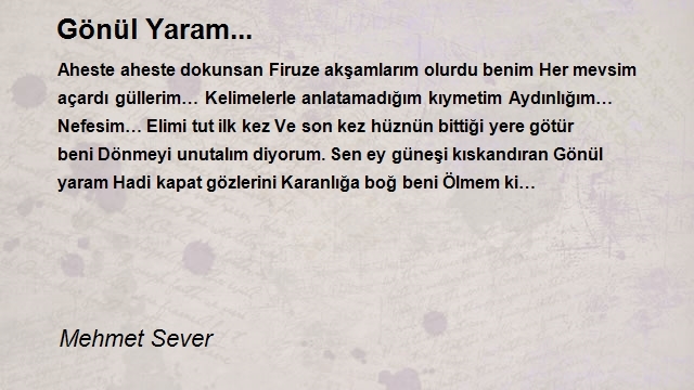 Mehmet Sever