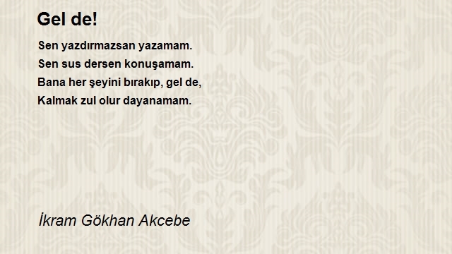 İkram Gökhan Akcebe