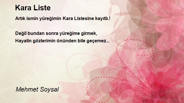 Mehmet Soysal