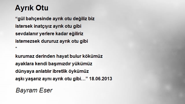 Bayram Eser