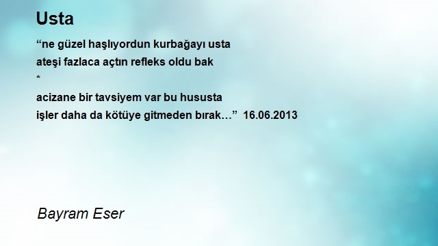 Bayram Eser