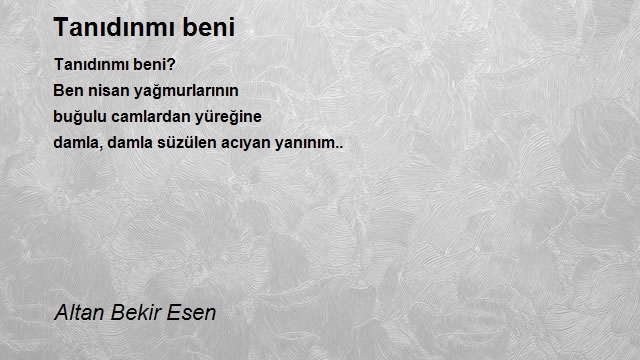 Altan Bekir Esen