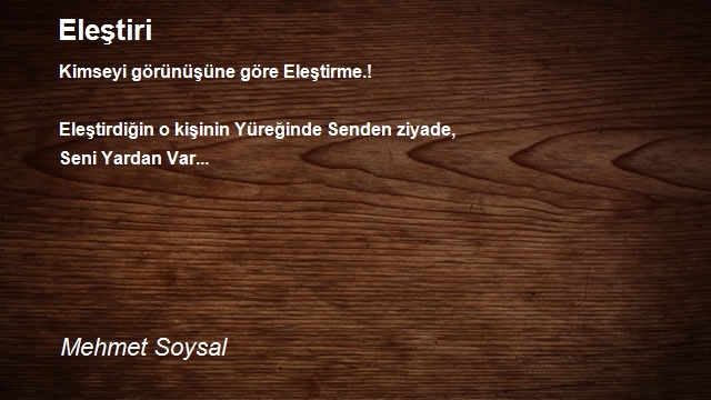 Mehmet Soysal