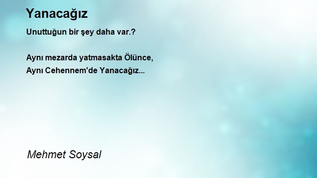 Mehmet Soysal