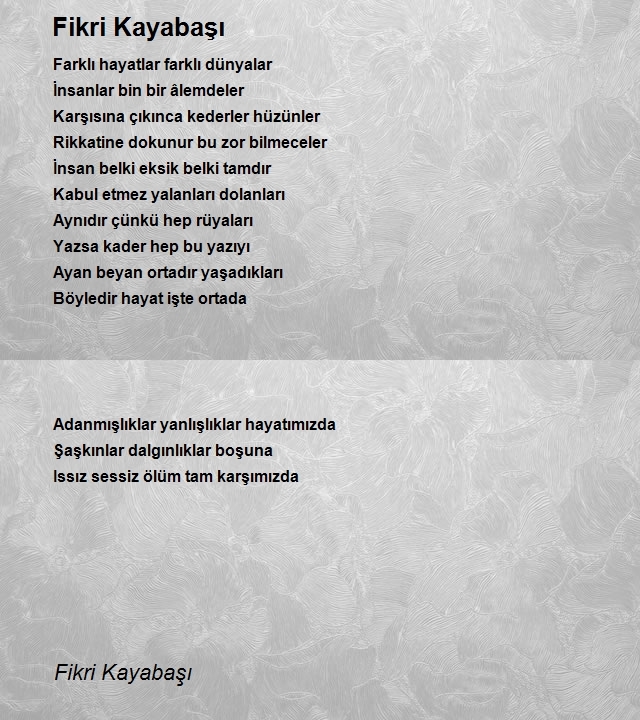 Fikri Kayabaşı