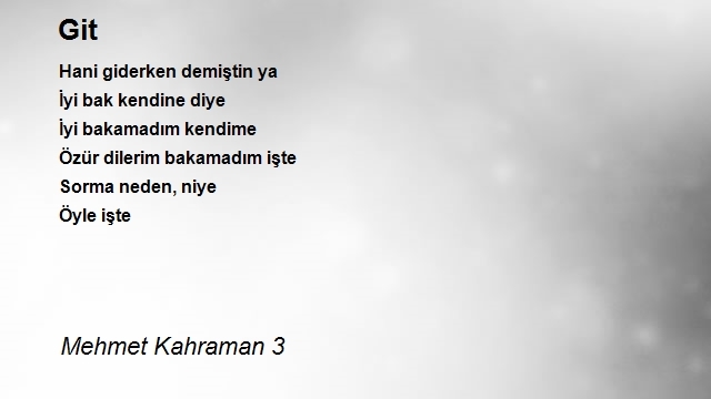 Mehmet Kahraman 3