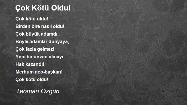 Teoman Özgün