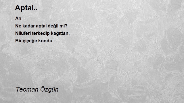 Teoman Özgün