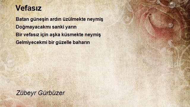 Zübeyr Gürbüzer