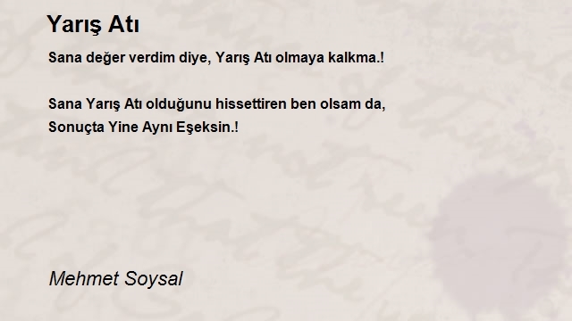 Mehmet Soysal