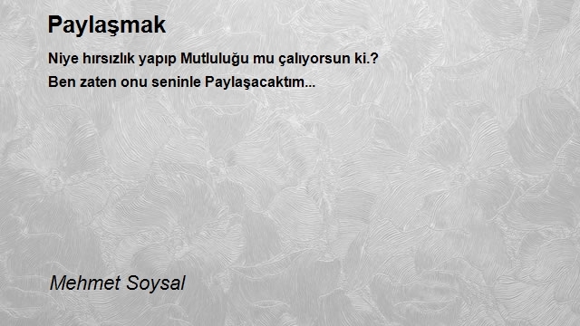 Mehmet Soysal