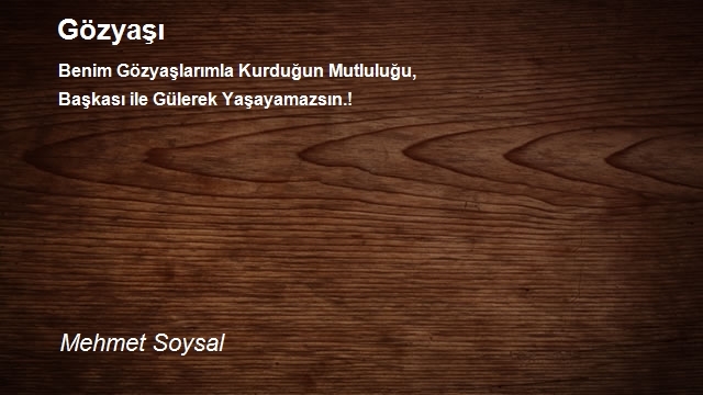 Mehmet Soysal