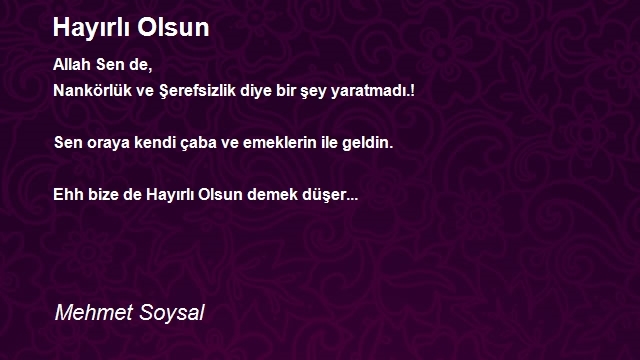 Mehmet Soysal